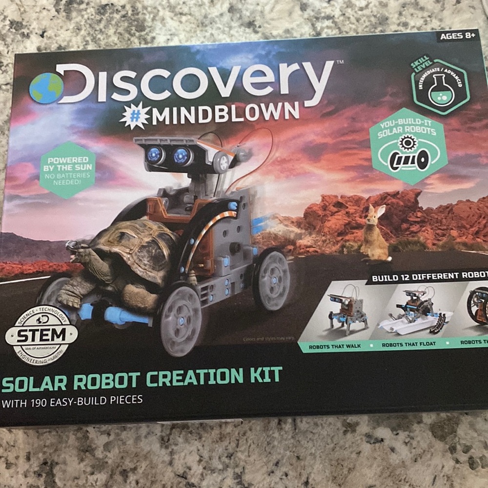 Discovery solar robot creation kit